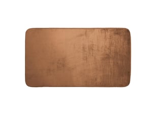 Tapis uni en flanelle flanou 60x110cm camel