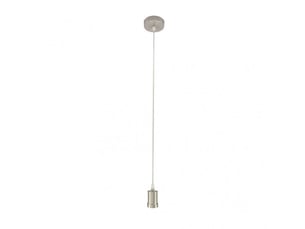 Armature de suspension fabrilamp puja nickel 1 x e27 réglable 22-85 cm 10x10 cm