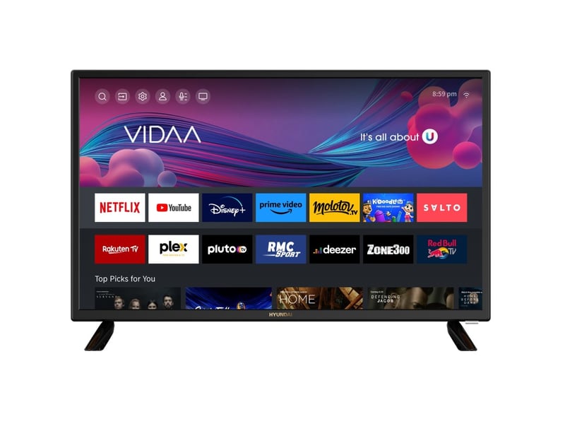  Tv smart 24'' hd led 60 cm netflix youtube primevideo - reconditionné HY-TVS24HD - Conforama A