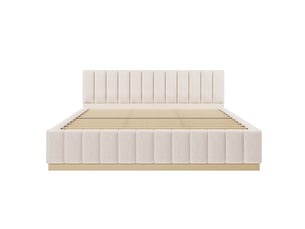 Lit 2 places 180x200 cm SAPGAKS   coloris beige
