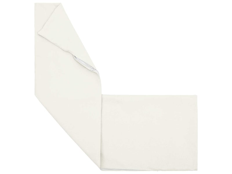  Lot de 2 coussins avec oreiller, coussins décoratifs heerlen blanc tissu cf50165  - Conforama C