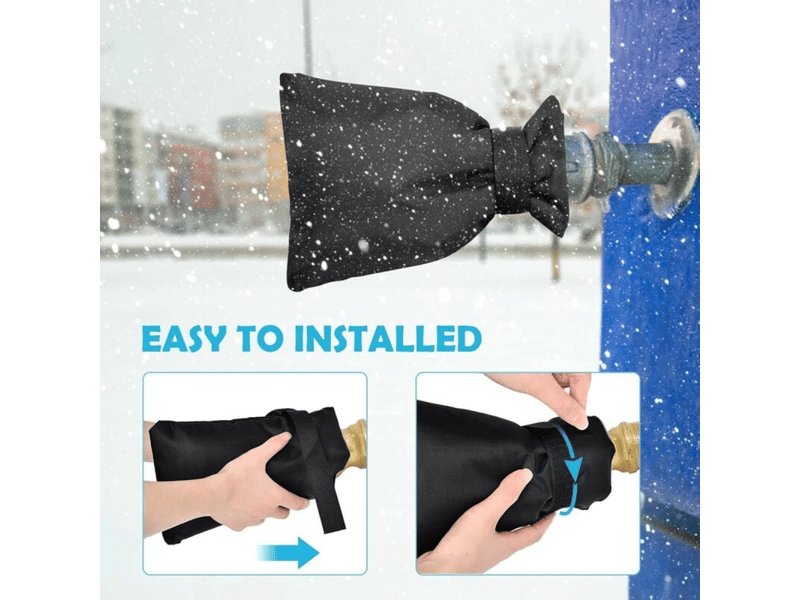  4pcs housse de robinet pour l'extérieur, couvercle antigel pour robinet, housse de robinet de jardin imperméable  - Conforama B