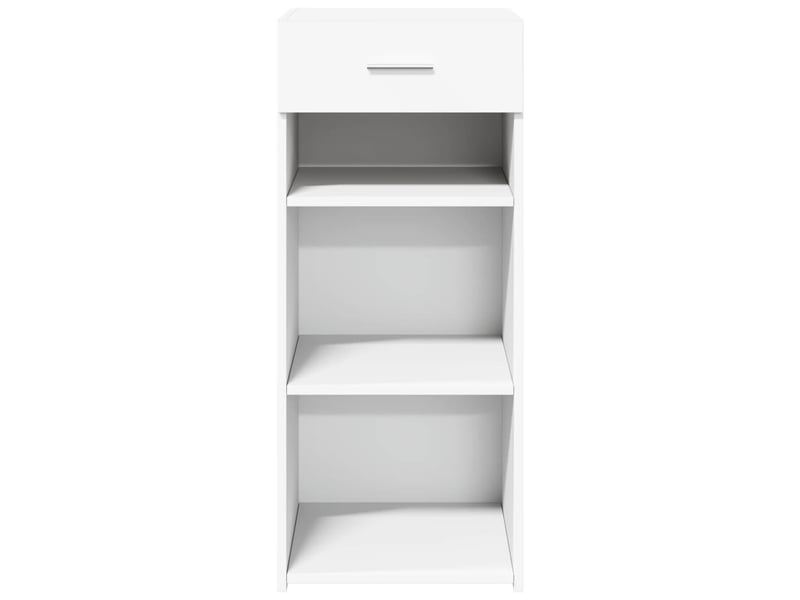  Buffet - bahut - meuble de rangement blanc 40x42,5x93 cm bois d'ingénierie  - Conforama D