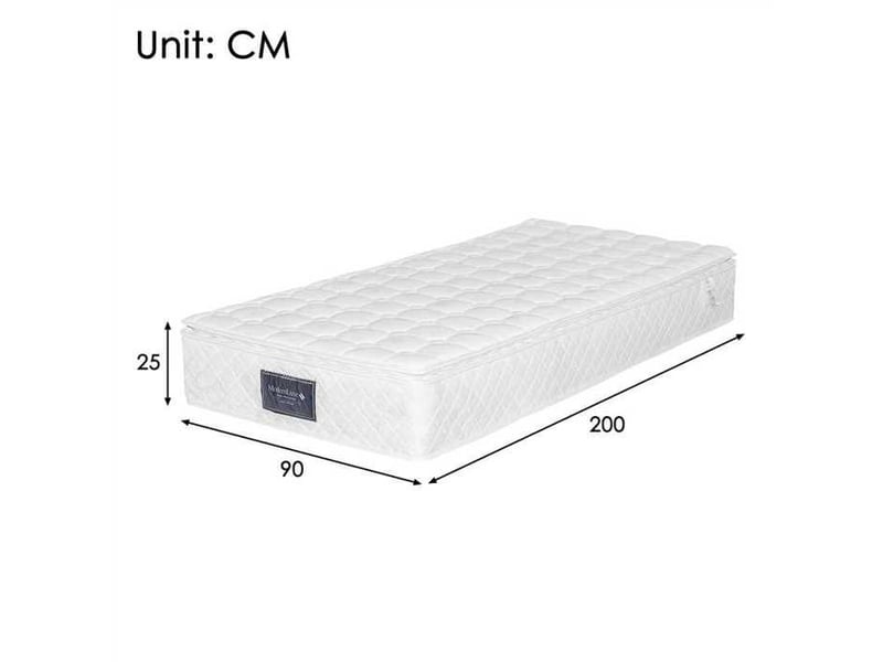 Matelas à ressorts - truxen8 - 90x200cm - 7 zones - fermeté h3 - oeko-tex 90x200x25cm - Conforama C
