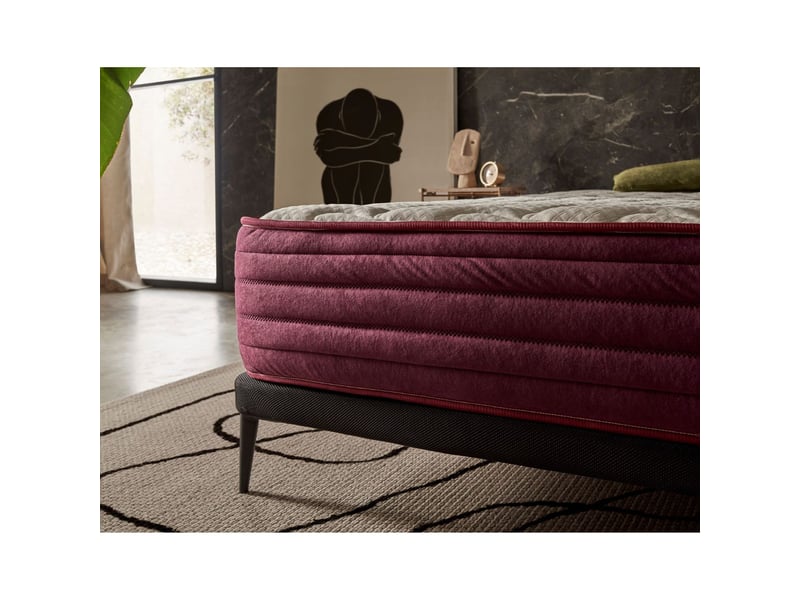 Matelas à mémoire de forme au graphène luxury spirit plus - mi-ferme, 5 cm de mémoire de forme au graphène 8435720051971 - Conforama E