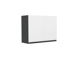 Vicco armoire en verre, blancanthracite, 80cm