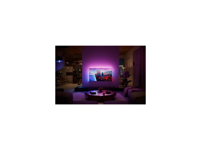  Tv oled 48 pouces 4k ambilight 3 cotes smart tv p5 ai hdmi 2.1 48OLED811 - Conforama D