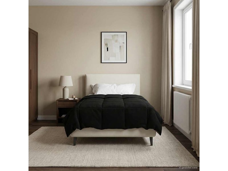 Duvet d'hiver - couette 135 x 220 cm hiver - couette microfibre (100% polyester)  - Conforama D