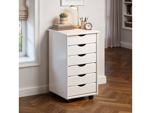 Caisson   36 cm coloris blanc