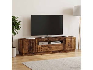 Meuble tv coloris marron 1 cm <strong></strong>  <strong></strong>