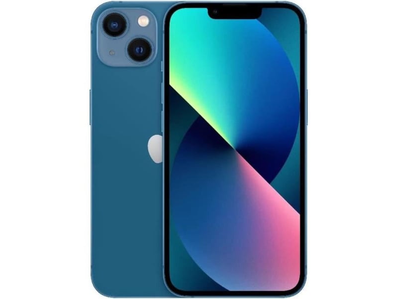  Smartphone iphone 13 128 go bleu 5g double sim état grade a  - Conforama A