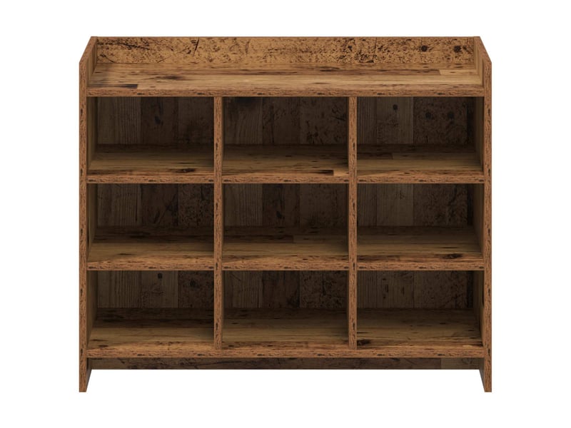  Meuble à chaussure, cabinet à chaussures bois ancien 85x39,5x70 cm  - Conforama D