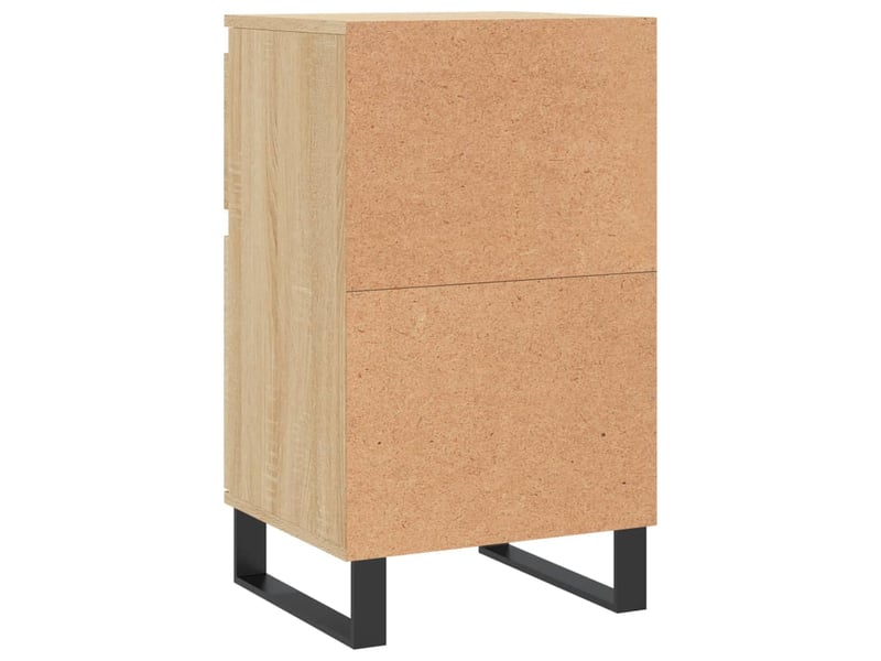  Buffet - bahut - meuble de rangement chêne sonoma 40x35x70 cm bois d'ingénierie  - Conforama E