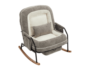 Fauteuil relax manuel MODENVIE Tissu gris vendu A l'unité