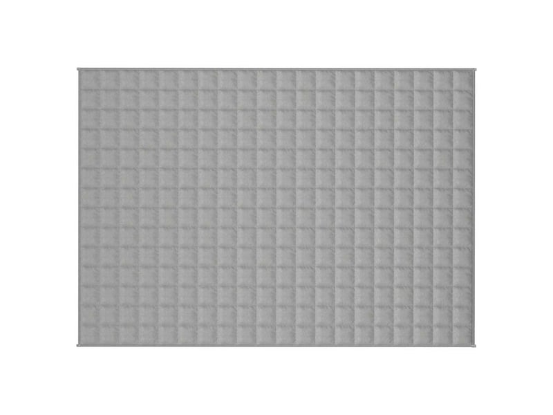  Couverture lestée adulte gris 140x200 cm 6 kg tissu shl88973  - Conforama C