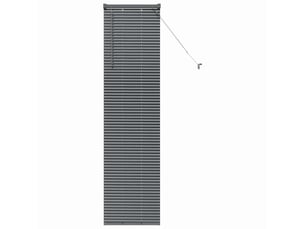 Store vénitien, store de fenêtre gris foncé 175 x 45 cm 25 mm aluminium cf47900