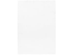 Tapis fausse fourrure toucher doux blanc 160x230cm