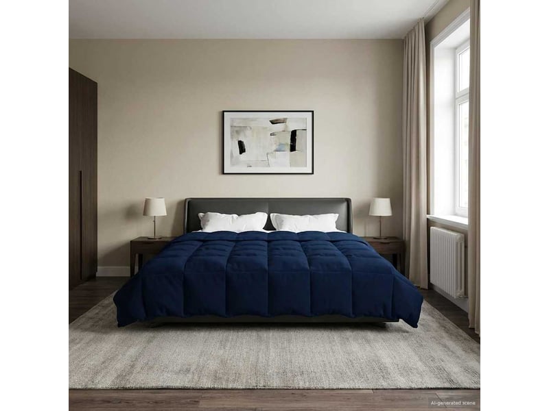  Couette - duvet d'été 240 x 260 cm été microfibre (100% polyester)  - Conforama B
