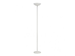 Lampadaire fabrilamp luyten e27 coloris blanc 180 x 27 x 27 cm