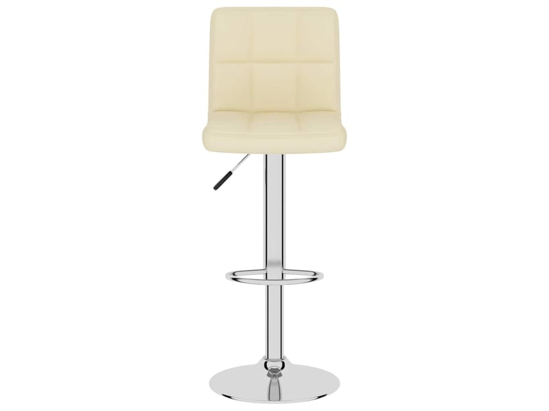 Lot de 2 tabouret de bar, chaise de bar crème tissu shl36896  - Conforama D