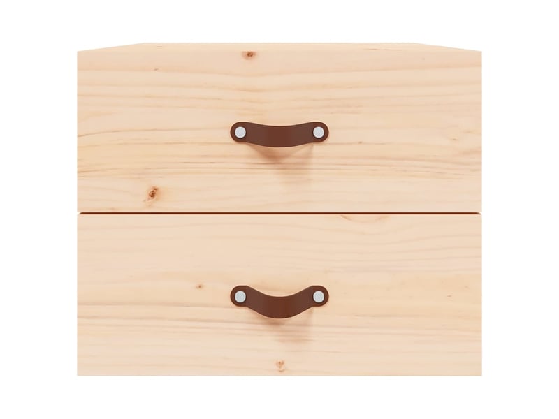  Lot de 2 tables de chevet - cabinet de chevet - table de nuit murales 50x36x40 cm  - Conforama E