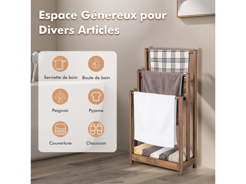 Support D'exposition En Bois Pour Poupées De 20 à 60 Cm – Pin Massif, Facile à Monter, Base Renforcée