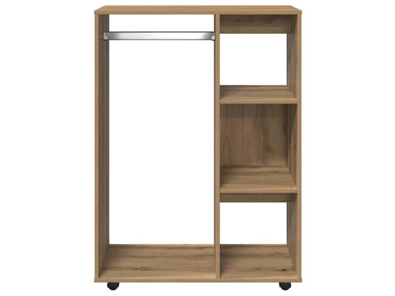  Garde-robe chambre, armoire de rangement chêne artisanal 80x40x110 cm bois d'ingénierie  - Conforama E
