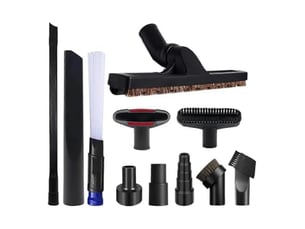 Universal 1 14 inch vacuum attachments kit for accessories with vacuum brush attachments,flexible crevice tool