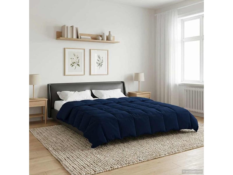  Duvet d'hiver - couette 220 x 240 cm hiver - couette microfibre (100% polyester)  - Conforama B