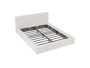 Lit compressé 140x200 cm OOIILLEE Luxe haut de gamme coloris blanc