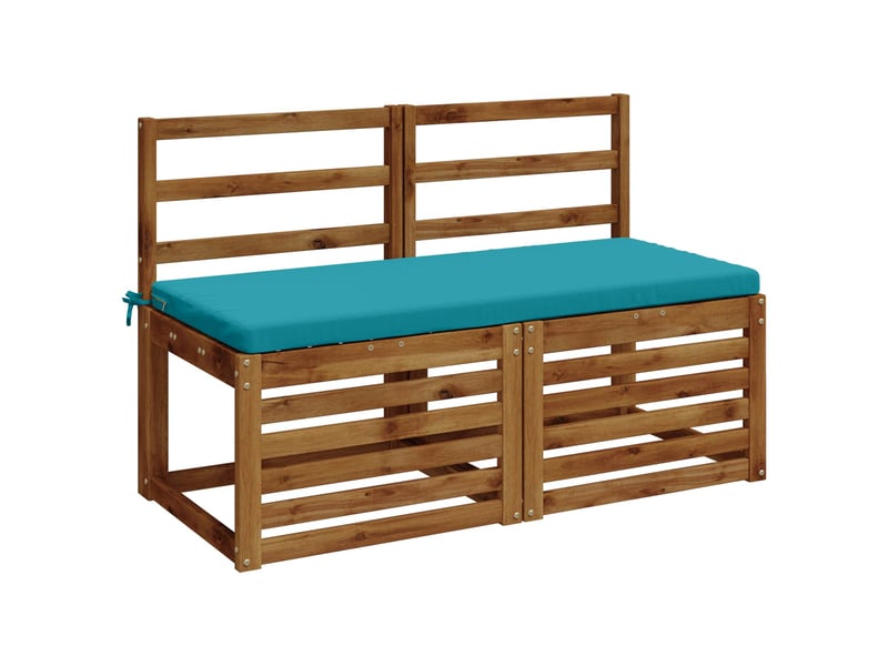 Coussin de banc, coussin d'assise, coussin de canapé soest 100 % polyester turquoise 110 x 50 x 5 cm cf53630 - Conforama C