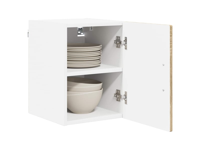  Meuble mural de cuisine, armoire de cuisine chêne sonoma 30x31x40cm shl6642  - Conforama C