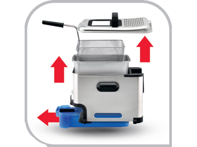 Friteuse professionnelle SEB FR8040 - Conforama C
