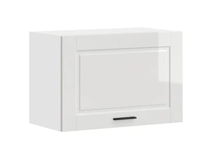 Armoire murale de cuisine porto blanc brillant bois ingénierie shl5176