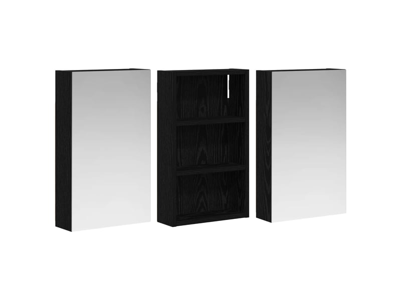  Ensemble de meubles de salle de bain 3 pcs 90x10.5x50 cm shl8945  - Conforama E