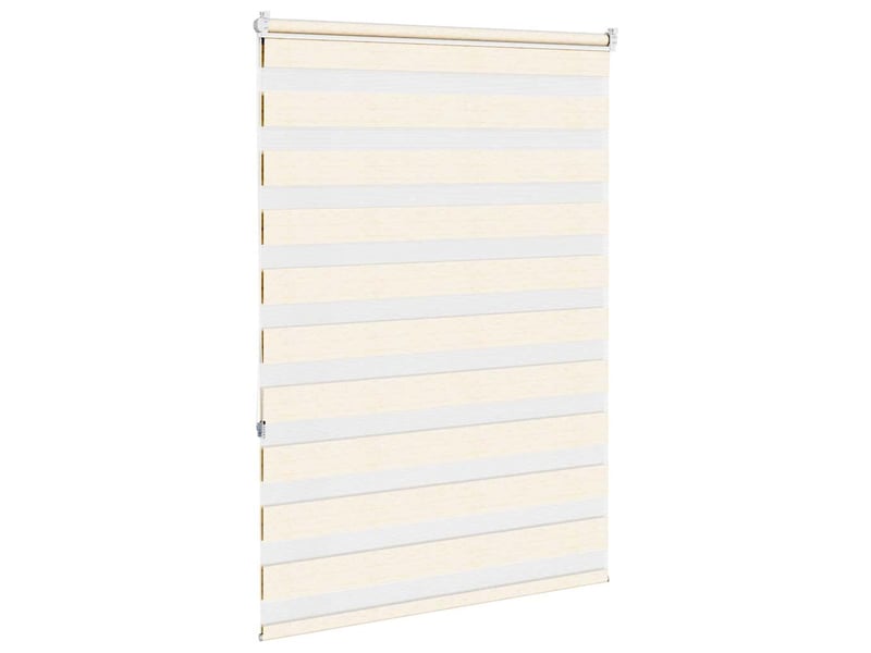  Store zèbre, store de fenêtre beige marbré largeur du tissu 95,9 cm polyester cf48337  - Conforama D