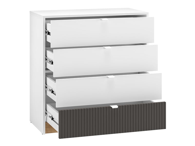  Selsey torino - commode - 82 cm - blanc Torino - Conforama C