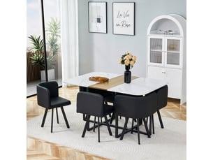 Ensemble table rectangulaire 6 chaise(s) <strong></strong> <strong></strong>