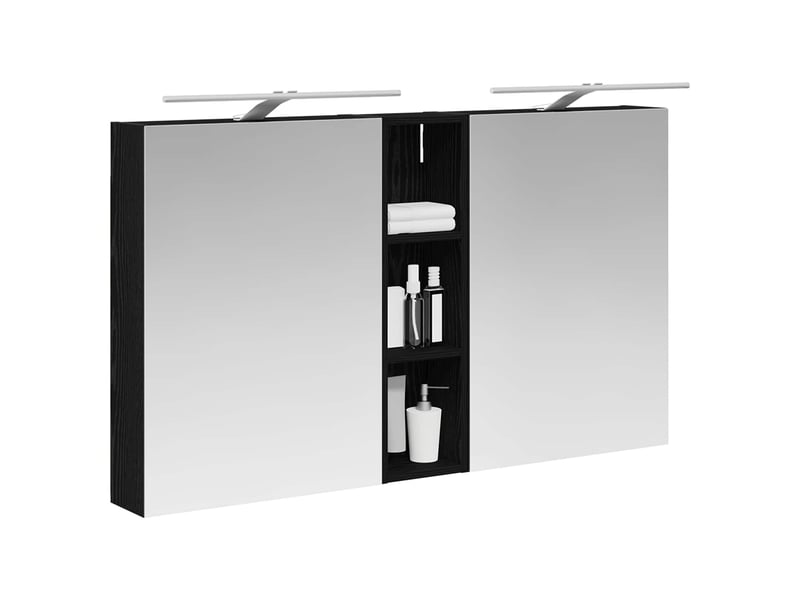  Ensemble de meubles de salle de bain 3 pcs 120x14.5x70 cm shl3315  - Conforama C