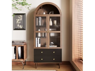 Buffet 1 porte(s) <strong>DESMIU</strong> <strong>4071298229516</strong> - 70 cm coloris marron
