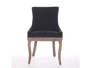 Chaise de salle à manger - a&a furniture - imprimé léopard - tissu chenille - pieds en bois massif - hauteur 92.5 cm