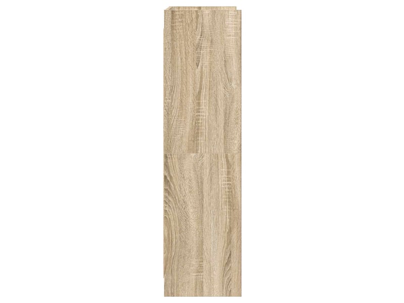  Bibliothèque, meuble de rangement salon chêne sonoma 87,5 x 30 x 111 cm bois d'ingénierie  - Conforama E