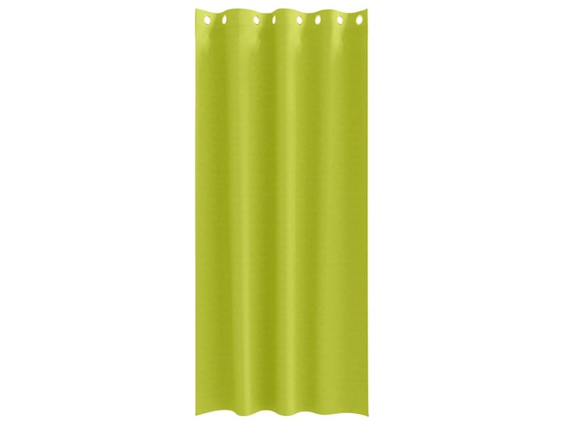 Lot de 2 rideaux occultants, rideaux black-out avec anneaux vert 260 x 140 cm cf44817 - Conforama D