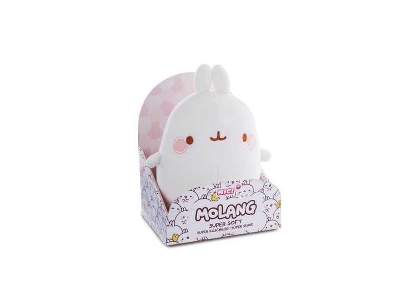  Peluche molang 24 cm avec echarpe rayee 1-23423702 - Conforama A