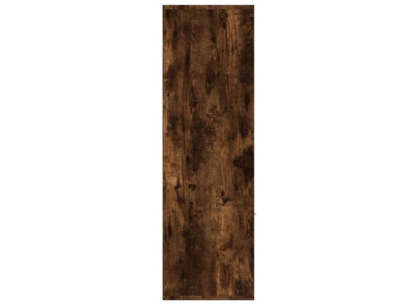  Bibliothèque, armoire à livres chêne fumé 98x30x98 cm  - Conforama D