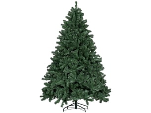 Sapin de noël artificiel 210 arbre de noël avec support en métal pliable, décoration de noël réaliste, 1674 branches