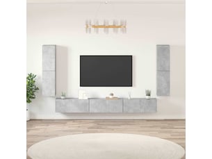 Meuble tv coloris gris 80 cm <strong></strong>  <strong></strong>
