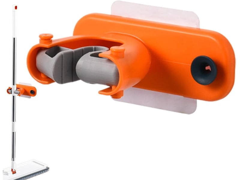  Adhésif mural pour support de vadrouille, pour organisateur de vadrouille sans perceuse, pince à cintre pour balai à linge, orange CSLJY-LIEN0002545CSLJY - Conforama A