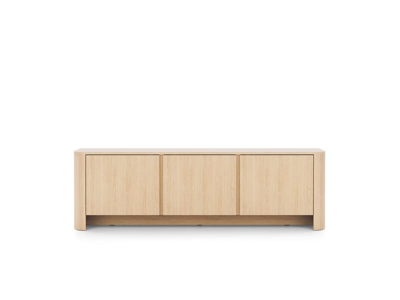  Meuble tv savio 3 portes - chêne SAVIO - Conforama A