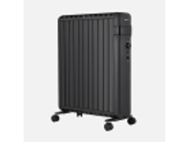 Radiateur à bain d'huile fabrilamp polonia 2500 w 11 éléments noir 230932509 - Conforama D